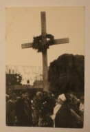 STOCZNIA GDAŃSKA im. LENINA - LUD, LUDZIE - KRZYŻ, CIEKAWE ZDJĘCIE