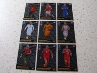 Topps MATCH ATTAX KOMPLET 9 kart BLACK EDGE EDITION UEFA EURO 2024 Germany