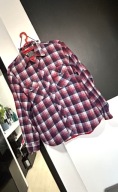 16 Kurtka koszulowa turystyczna Sote urocza krata ocieplona 2 kieszenie M