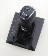 SKODA SUPERB III GAŁKA MIESZEK ZMIANY BIEGÓW RAMKA CZARNY POŁYSK 3V1713203