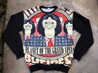 66 Bluza planeta malp oldschool anime emo y2k 2000s s / m