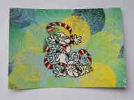 Bajki z mchu i paproci - Żwirek i Muchomorek - pocztówka - stare wydanie