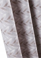 24424 ZASŁONA ŻAKARDOWA BEŻOWY WZÓR taśma 1 SZT.135 X 175 cm