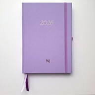 Planer datowany, kalendarz tygodniowy 2026 – lawendowy PRZECENA