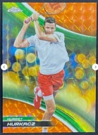 Hubert Hurkacz - 2025 Topps Chrome Tennis Orange Geometric /25