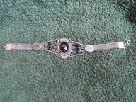 Stara damska bransoletka - srebro 800.