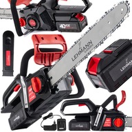 PIŁA ŁAŃCUCHOWA PILARKA AKUMULATOROWA GAŁĘZIÓWKA DO DREWNA MOCNA ZESTAW 40V