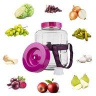 Słój Słoik Szklany 8L Gąsior WIELOFUNKCYJNY Wino Nalewki Ogórki Kapustę