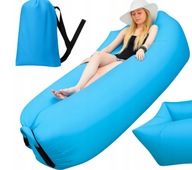 NADMUCHIWANA ROZKŁADANA SOFA LAZY BAG AIR NA PLAŻE FOTEL MATERAC LEŻAK XXL
