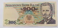 200 ZŁOTYCH 1988 seria EE