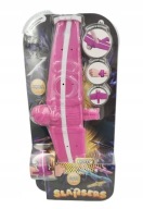 Bransoletka na rękę Slapsers Lily Misty Heart różowo-biała 22 cm