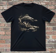 Koszulka z sandaczem T-shirt zander spinning