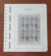 Leuchtturm - Uzupełniające karty albumowe "UNO NY 01 bloki" (N52 NK SF/01)