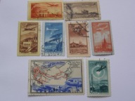 ZSRR - samolot Iliuszyn - IŁ-12 - Mi. 1401-08 kasowane