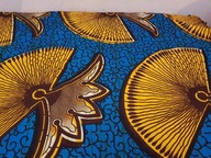 VERITABLE WAX GUARANTEED TKANINA MATERIAŁ AFRYKANA ORYGINALNY