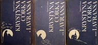 Komplet KRYSTYNA CÓRKA LAVRANSA 3 tomy Sigrid Undset I II III tom 1 2 3 1-3