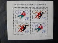 Blok 41 ** IX Zimowe Igrzyska Olimpijskie Innsbruck 1964