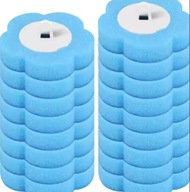 Wymienne wkłady do szczotki z tik toka do toalety WC 36x Mix kolorów gąbki