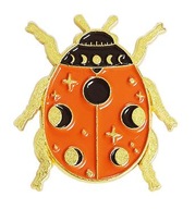 Pin Przypinka Broszka Biedronka ladybug Owad żuk