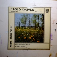 Pablo Cassals, Cellokonzert, Schumann, Ormandy, Philips, 10"