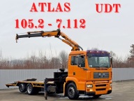 MAN TGA 26.360 * LAWETA 7,50m + ATLAS 105.2 - 7.112 * STAN BDB