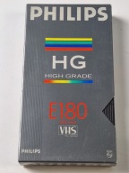 HG E180 KASETA VIDEO VHS MAGNETOWID