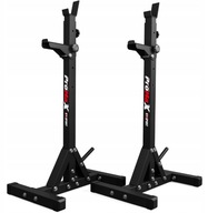 Stojaki treningowe pod sztangę regulowane asekuracja stojak do ćwiczeń 2szt