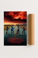 Plakat bez ramy 40x50cm Początek Historii Stranger Things|Pomysł na Prezent