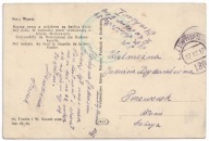 Kraków Tondos 1917r obieg 34 Pułk Ob. Krajowej do Przeworsk Błonie Browarne