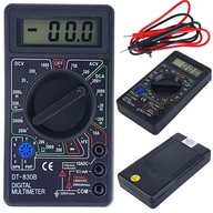 Multimetr cyfrowy DT-830B – pomiar napięcia, rezystancji, diod AC/DC tester
