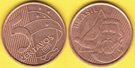 Brazylia 5 Centavos 2008 r.