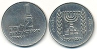 Izrael 1/2 Lira - 1963r ... Monety