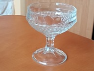 Śliczny stary pucharek/cukiernica na nodze HSG Ząbkowice -katalogowana