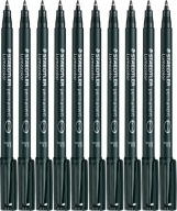 Marker STAEDTLER LUMOCOLOR czarny F x10
