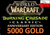 WOW - PRE PATCH - TBC - SERVER - SPINESHATTER - 5000 GOLD - ALLIANCE