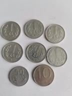 Zestaw 8 starych monet ( nr 21) Gramy dla WOŚP