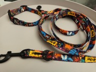 Obroża i smycz z 32 finału WOŚP firmy Dingo dla psa