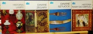 Historia lampy; Dawne sztućce; Dawne zegary; Historia ramy do obrazu [1977]