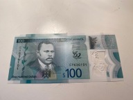 Jamajka - 100 dolarów - 2022 - UNC