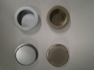 Uchwyt meblowy wpuszczany Gamet MD02-aluminium