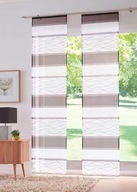 23327 ZASŁONY FIRANY PANELOWE EKRANY wzór YETTE 2 SZT 57 X 245