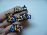 PIN PRZYPINKA BROSZKA KUBUŚ PUCHATEK I PRZYJACIELE - 4 SZTUKI