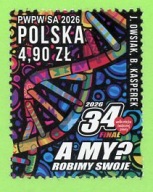 Fi 5494** 34 Finał Wielkiej Orkiestry Świątecznej Pomocy typ2- 2026