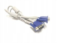 Kabel VGA-VGA, D-SUB, monitor 1,8M, czarny
