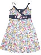 PISTACHIO_Piękna SUKIENKA_biała kwiaty hafty jedyna NOWA bawełna lekka_42