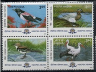 INDIE ptaki Mi 1762-5**