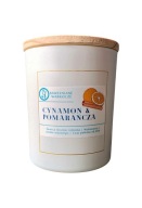 Świeca sojowa zapachowa POMARAŃCZA Z CYNAMONEM 150ml