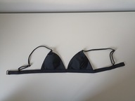 Śliczny biustonosz góra bikini czarny r.S