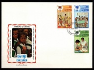 Trynidad i Tobago / Koperta FDC 316-318 ( Międzynarodowy Rok Dziecka )