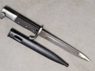 Bagnet niemiecki prywatny KS98 prod. W.K.C, trzy nity, stan dobry .Od 1zł